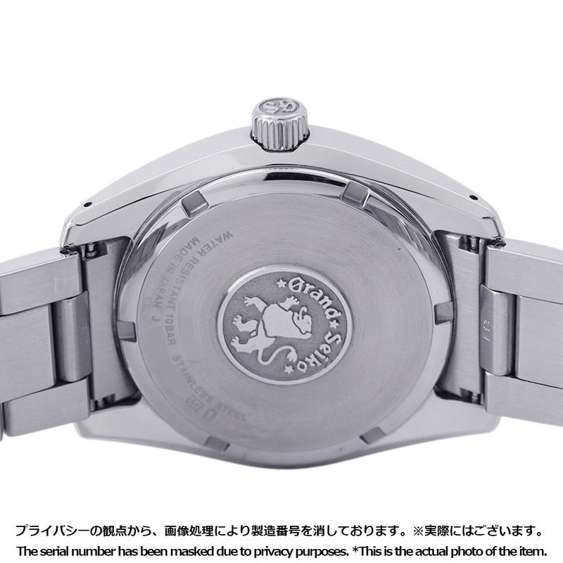 セイコー グランドセイコー スプリングドライブ SBGA465 SEIKO 腕時計 雪白 シルバー文字盤