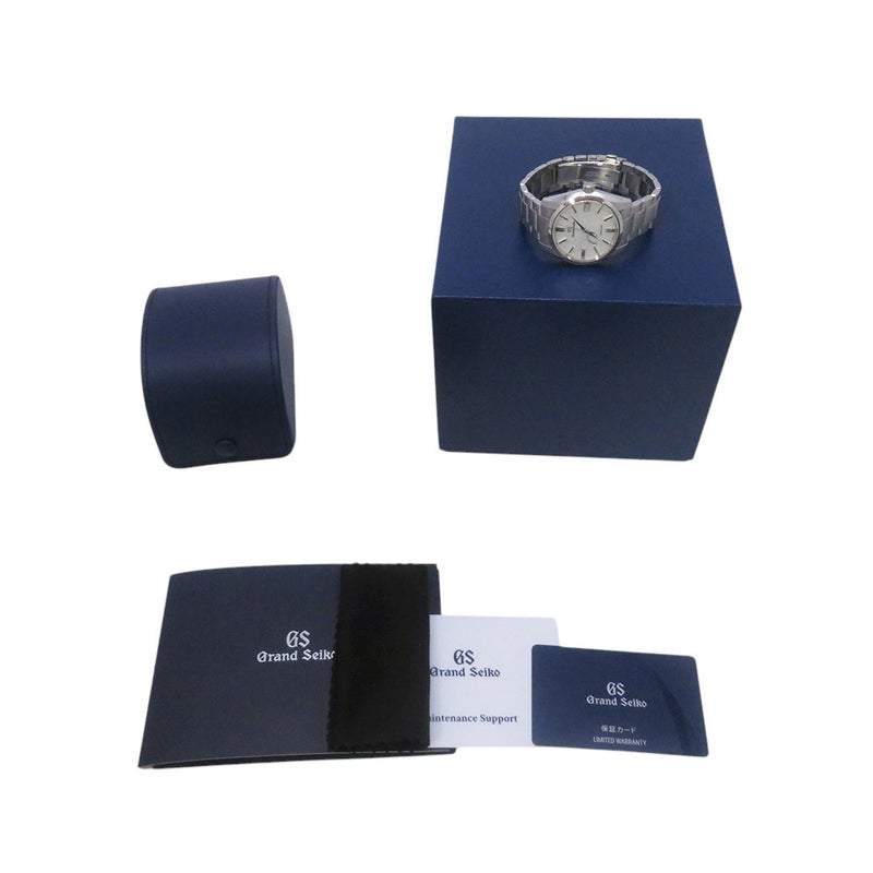 セイコー グランドセイコー スプリングドライブ SBGA465 SEIKO 腕時計 雪白 シルバー文字盤