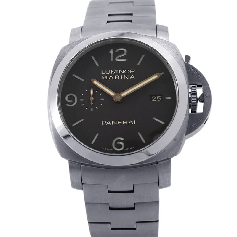 パネライ ルミノール マリーナ 1950 3デイズ  PAM00352 PANERAI 腕時計 ブラウン文字盤