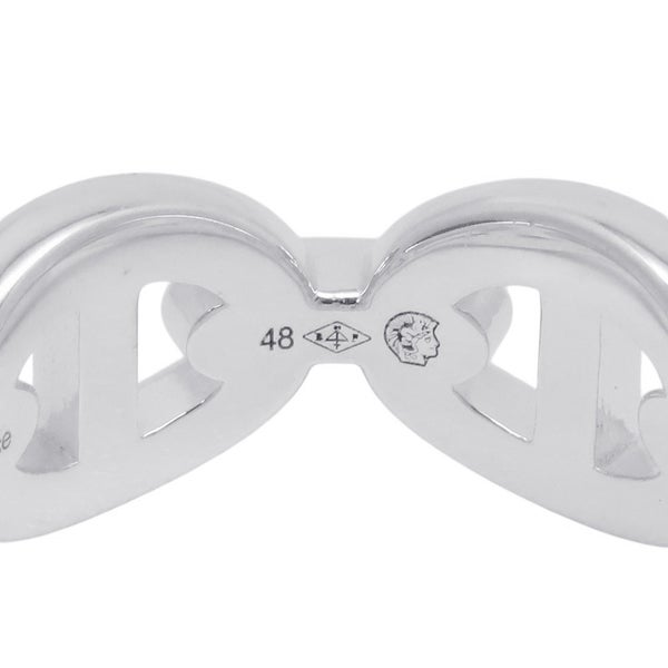 エルメス リング シェーヌダンクル アンシェネPM Enchainee SV925シルバー リングサイズ48 HERMES ジュエリー