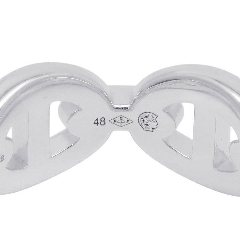 エルメス リング シェーヌダンクル アンシェネPM Enchainee SV925シルバー リングサイズ48 HERMES ジュエリー