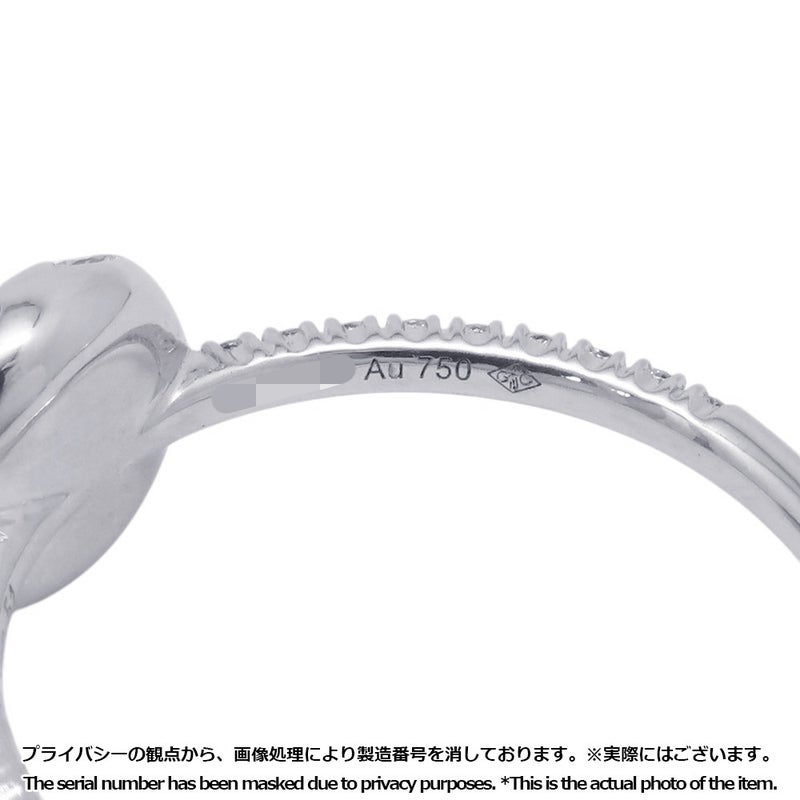 カルティエ リング エタンセル ドゥ カルティエ 2連 ダイヤモンド K18WGホワイトゴールド サイズ51 B4223100 指輪