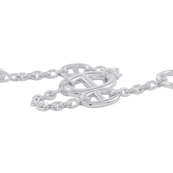 エルメス ブレスレット シェーヌダンクル ファランドール SV925シルバー サイズST HERMES ジュエリー