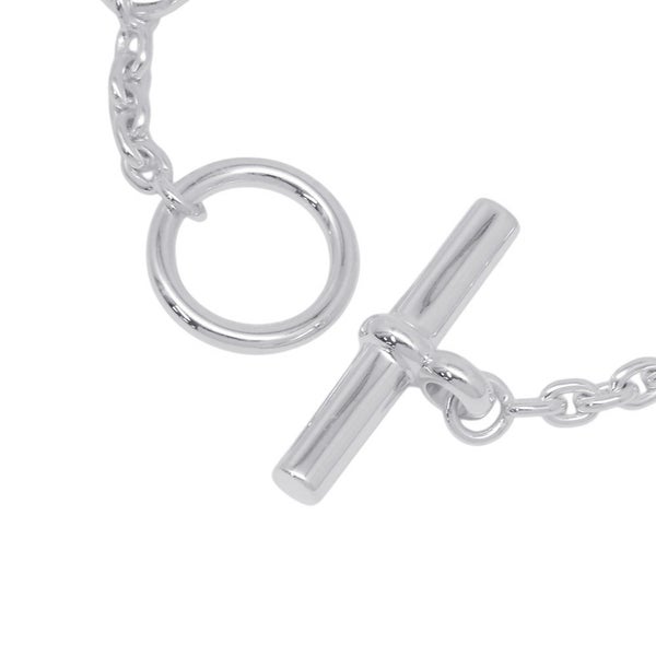 エルメス ブレスレット シェーヌダンクル ファランドール SV925シルバー サイズST HERMES ジュエリー