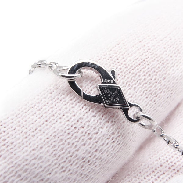 ヴァンクリ ネックレス ヴィンテージ アルハンブラ マザーオブパール K18WGホワイトゴールド VCARF48700 ペンダント