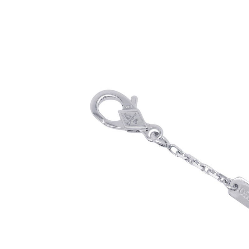 ヴァンクリ ネックレス ヴィンテージ アルハンブラ マザーオブパール K18WGホワイトゴールド VCARF48700 ペンダント