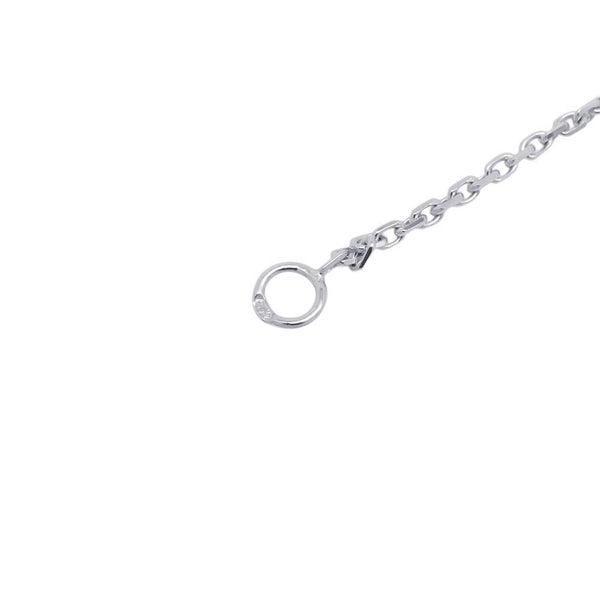 ヴァンクリ ネックレス ヴィンテージ アルハンブラ マザーオブパール K18WGホワイトゴールド VCARF48700 ペンダント