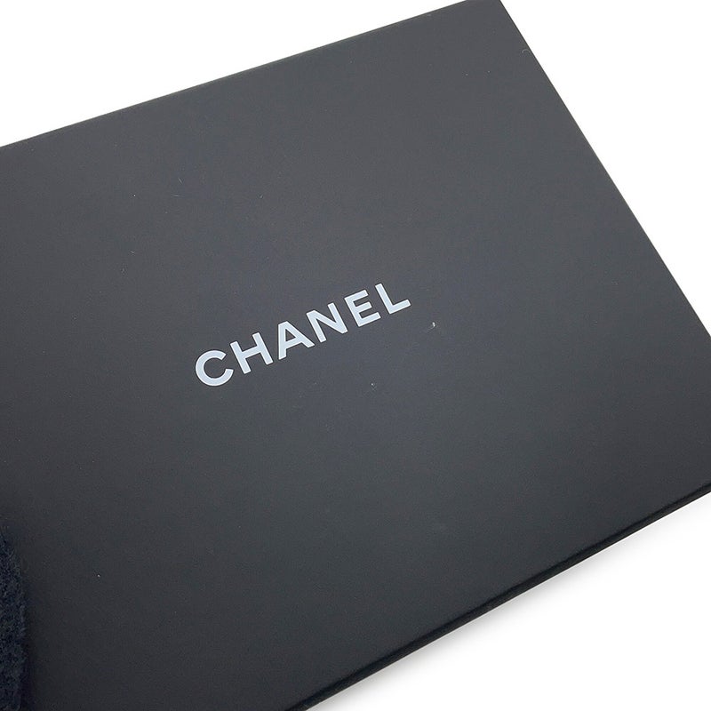 シャネル コインケース ココマーク マトラッセ フラグメントケース キャビアスキン AP5015 カードケース 黒