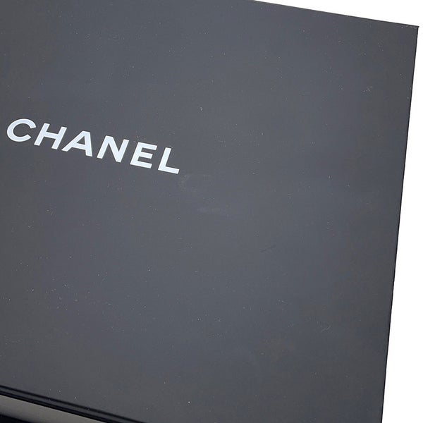 シャネル チェーンショルダーバッグ マトラッセ ココマーク トップハンドル キャビアスキンAS3653 CHANEL 黒