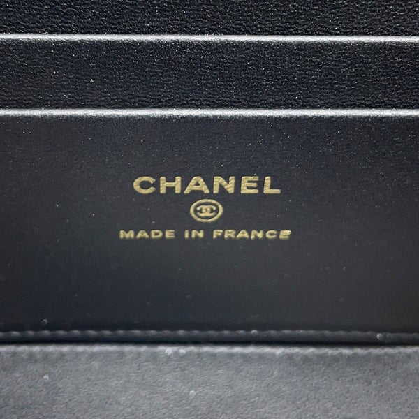シャネル チェーンショルダーバッグ マトラッセ ココマーク ヴァニティケース ラムスキン AP2199 CHANEL バッグ 黒