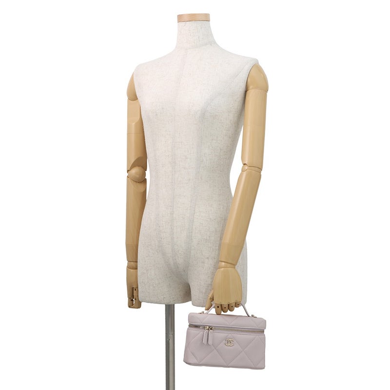 シャネル チェーンショルダーバッグ マトラッセ ヴァニティ ココマーク キャビアスキン AP4936 CHANEL バニティ 2way