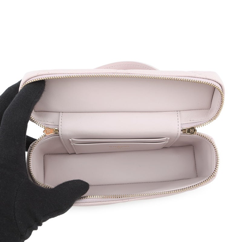 シャネル チェーンショルダーバッグ マトラッセ ヴァニティ ココマーク キャビアスキン AP4936 CHANEL バニティ 2way