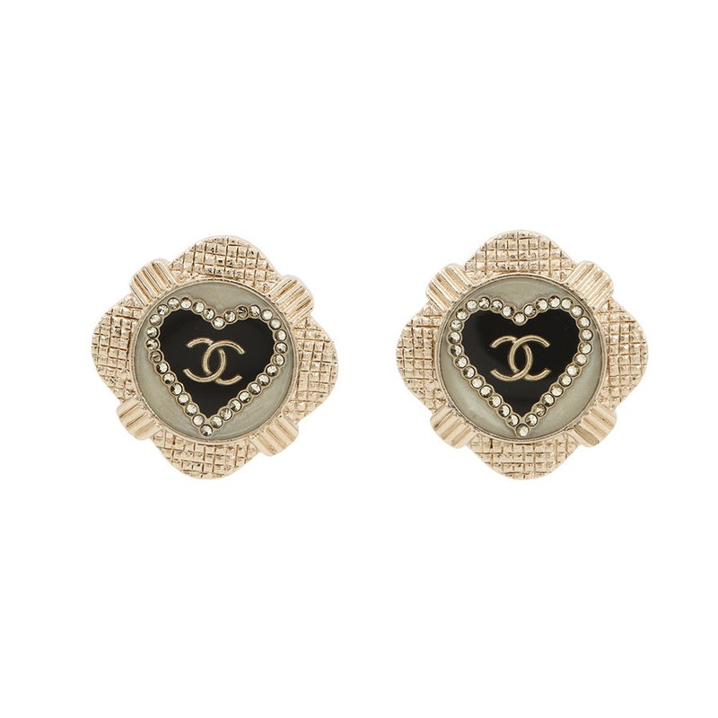 シャネル ピアス ココマーク スクエア ラインストーン D21A AB6692 CHANEL アクセサリー