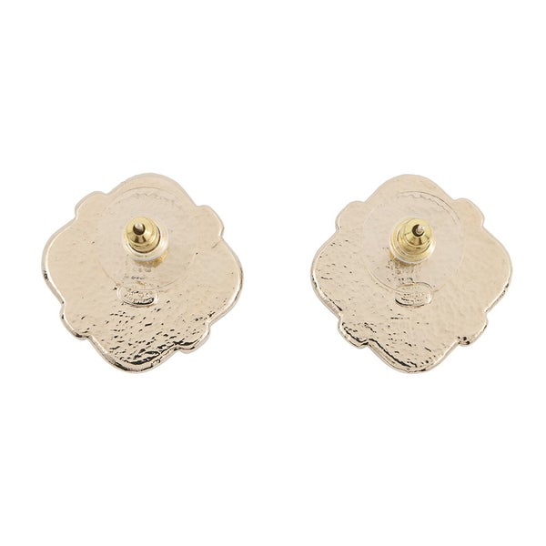 シャネル ピアス ココマーク スクエア ラインストーン D21A AB6692 CHANEL アクセサリー
