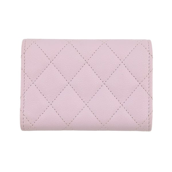 シャネル 三つ折り財布 マトラッセ ココマーク クラシック スモール フラップ ウォレット AP0230 CHANEL 財布