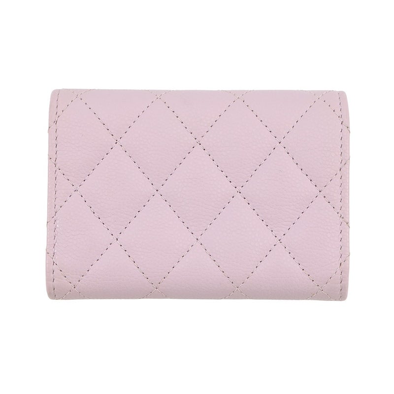 シャネル 三つ折り財布 マトラッセ ココマーク クラシック スモール フラップ ウォレット AP0230 CHANEL 財布