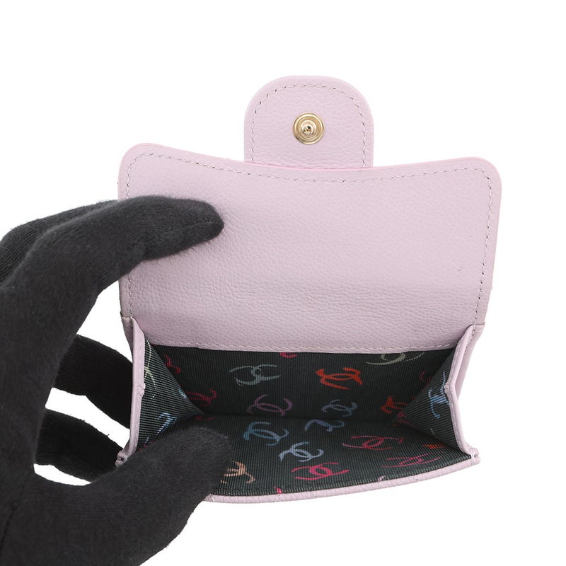 シャネル 三つ折り財布 マトラッセ ココマーク クラシック スモール フラップ ウォレット AP0230 CHANEL 財布