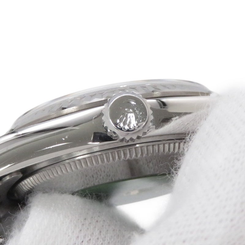 ロレックス オイスターパーペチュアル SS/K18WGホワイトゴールド W番 67514 ROLEX 腕時計 ウォッチ 黒文字盤