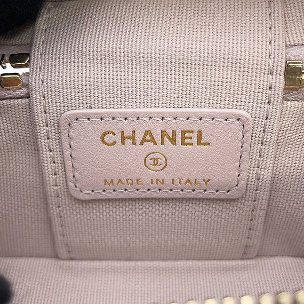 シャネル バッグチャーム ココマーク マトラッセ クラシック ミニバッグ チャーム キャビアスキン AP4897 CHANEL 小物入れ