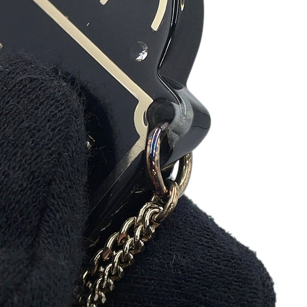 シャネル ブローチ ココマーク ロゴ チェーン ラインストーン フェイクパール D22B CHANEL アクセサリー