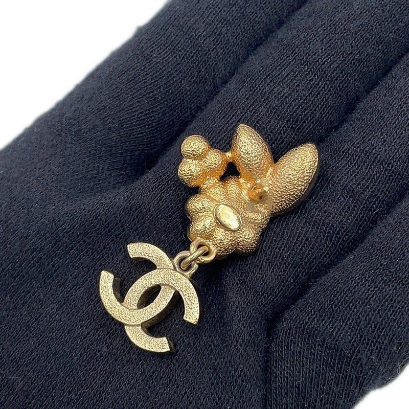 シャネル ピアス ココマーク ビジュー フラワーモチーフ フェイクパール ラインストーン B22K CHANEL アクセサリー