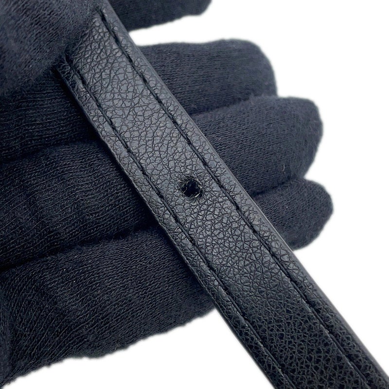 ロエベ ショルダーバッグ ゴヤ パファー ミニ シャイニーナパラムスキン A896W56X01 LOEWE 黒