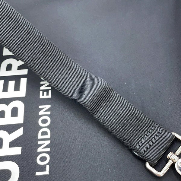 バーバリー トートバッグ ロゴ アルティエ ナイロン 8026233 BURBERRY 2way 黒