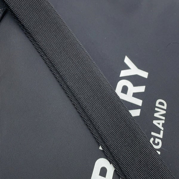 バーバリー トートバッグ ロゴ アルティエ ナイロン 8026233 BURBERRY 2way 黒