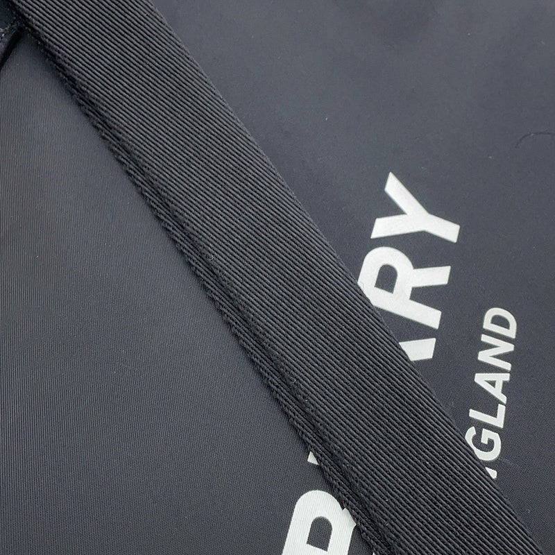 バーバリー トートバッグ ロゴ アルティエ ナイロン 8026233 BURBERRY 2way 黒