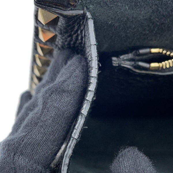 ヴァレンティノ・ガラヴァーニ ショルダーバッグ ロックスタッズ スモール レザー TW2B0E86YRK VALENTINO 黒