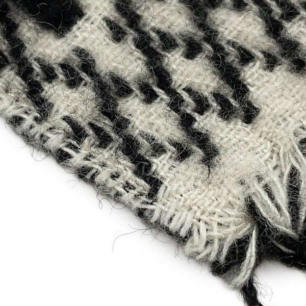 ルイヴィトン マフラー エシャルプ LVトゥジュール シルク/カシミヤ M77406 LOUIS VUITTON ストール モノグラム 黒 ブラック