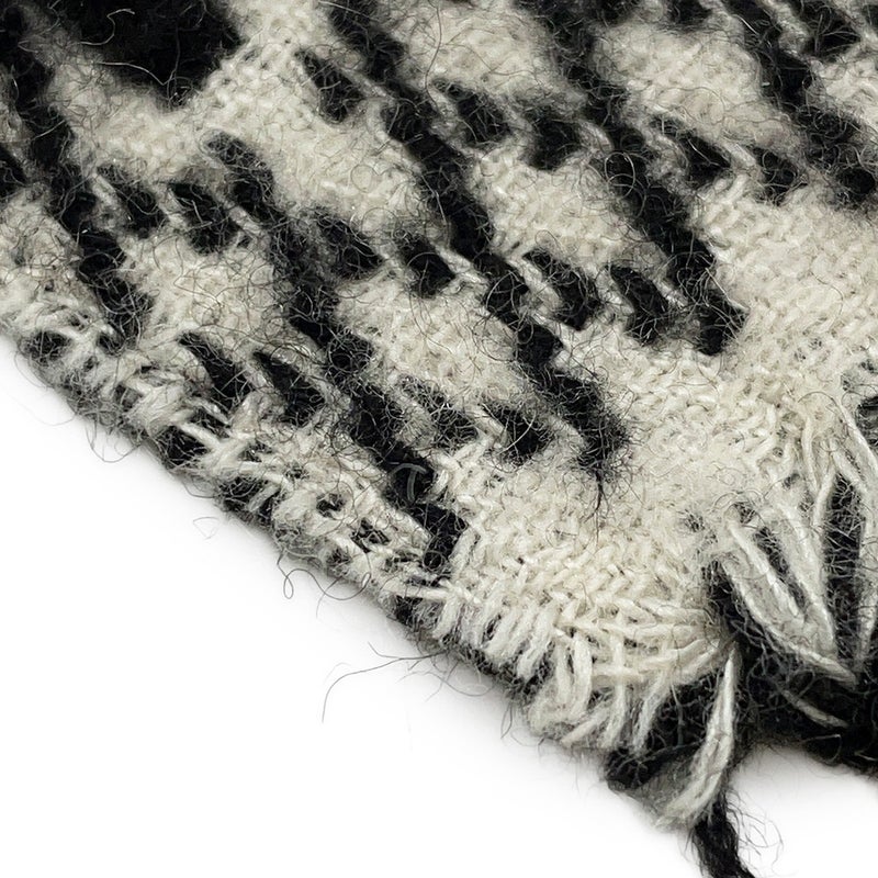 ルイヴィトン マフラー エシャルプ LVトゥジュール シルク/カシミヤ M77406 LOUIS VUITTON ストール モノグラム 黒 ブラック