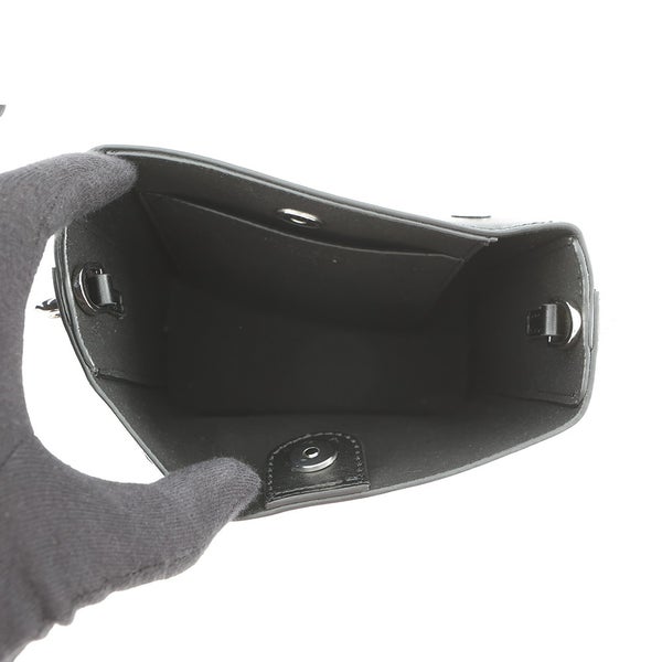 ステラマッカートニー ハンドバッグ フレイム バケットバッグ スモール 7B0093 Stella McCartney 黒 2way