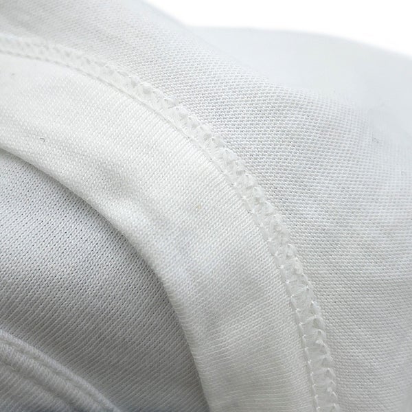 シャネル Ｔシャツ ココマーク ビスチェ 重ね着 レディースサイズM P72150 CHANEL 白 黒