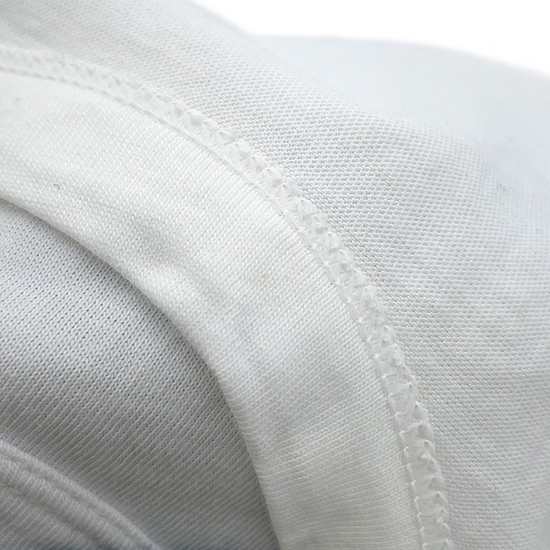 シャネル Ｔシャツ ココマーク ビスチェ 重ね着 レディースサイズM P72150 CHANEL 白 黒