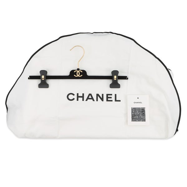 シャネル スカート ココマーク ツイード ロングスカート コットン レディースサイズ38 P78021 CHANEL 黒