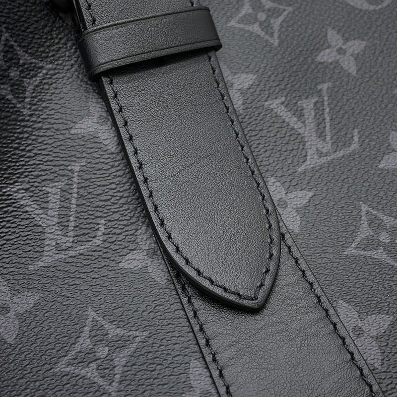 ルイヴィトン トートバッグ モノグラム・エクリプス ソミュール トート M45914 ヴィトン 2way ショルダーバッグ 黒 ブラック セール品