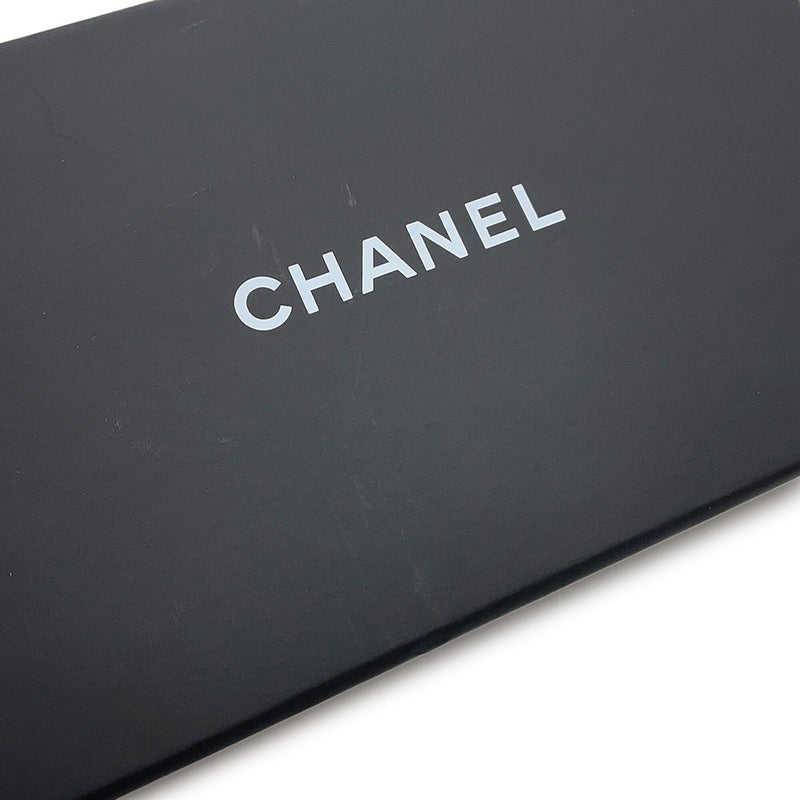 シャネル カードケース マトラッセ クラシックカードケース ココマーク キャビアスキン AP0214 CHANEL 名刺入れ 黒