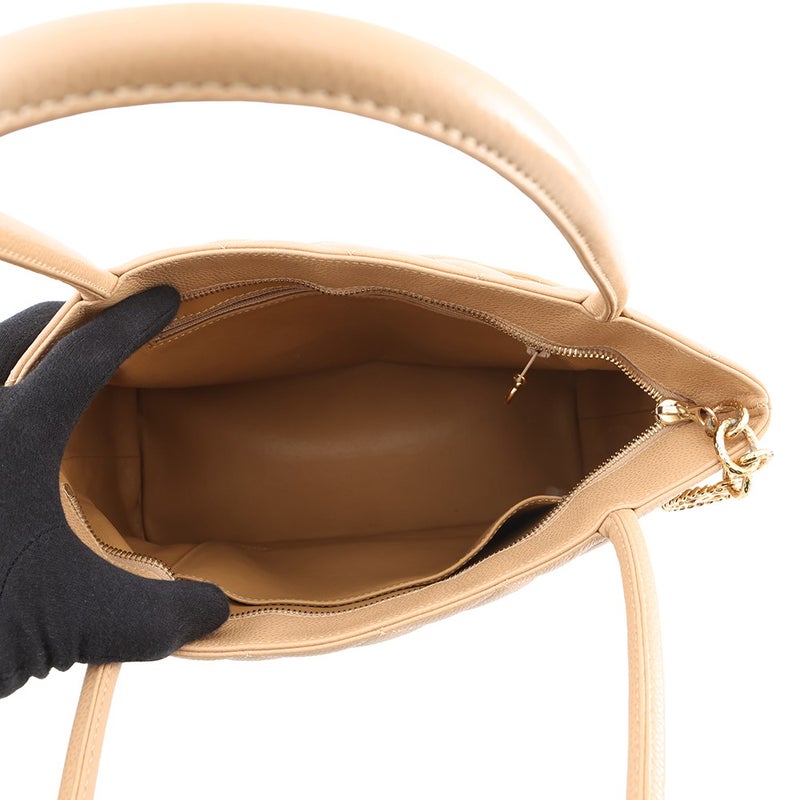 シャネル トートバッグ 復刻トート ココマーク マトラッセ キャビアスキン A01804 CHANEL