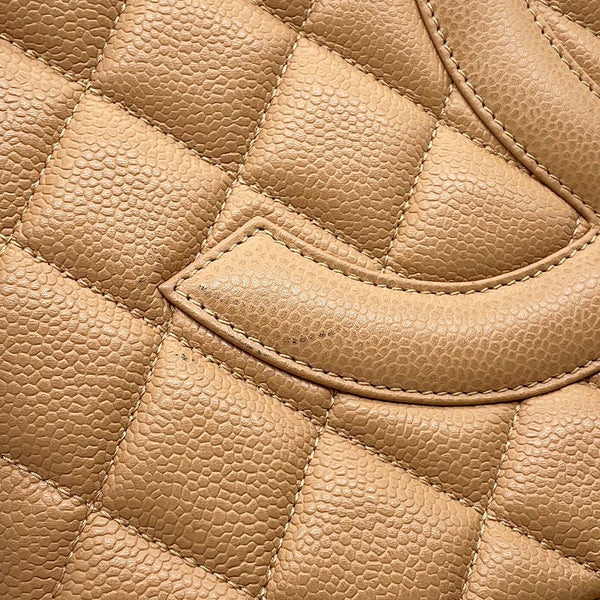 シャネル トートバッグ 復刻トート ココマーク マトラッセ キャビアスキン A01804 CHANEL