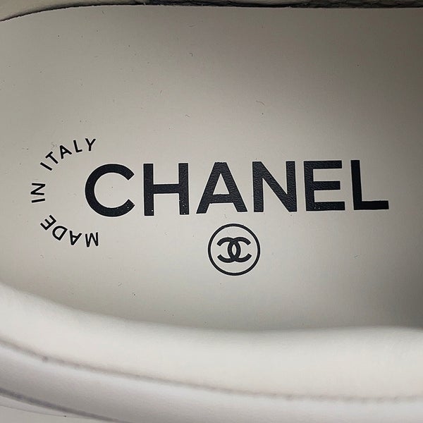 シャネル スニーカー ココマーク レディースサイズ38 G39978 CHANEL 靴 白