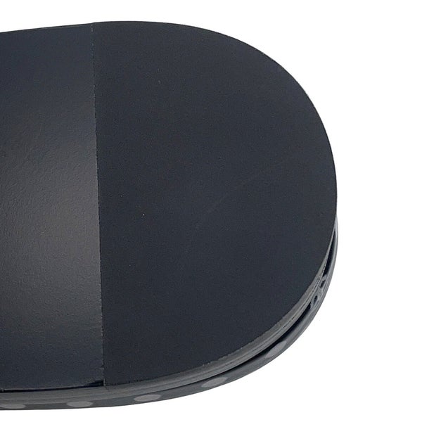 シャネル サンダル ココマーク  カメリア ドット ラムスキン レディースサイズ38C G45499 靴 ミュール 黒 白