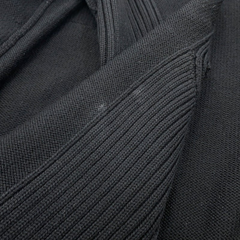 プラダ ニット トライアングルロゴ セーター ウール メンズサイズ52 UMB049 PRADA トップス 黒