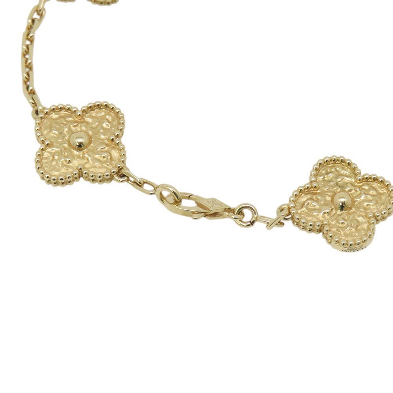 ヴァンクリーフ＆アーペル ブレスレット ヴィンテージ アルハンブラ ブレスレット 5モチーフ K18YGイエローゴールド VCARO1IE00