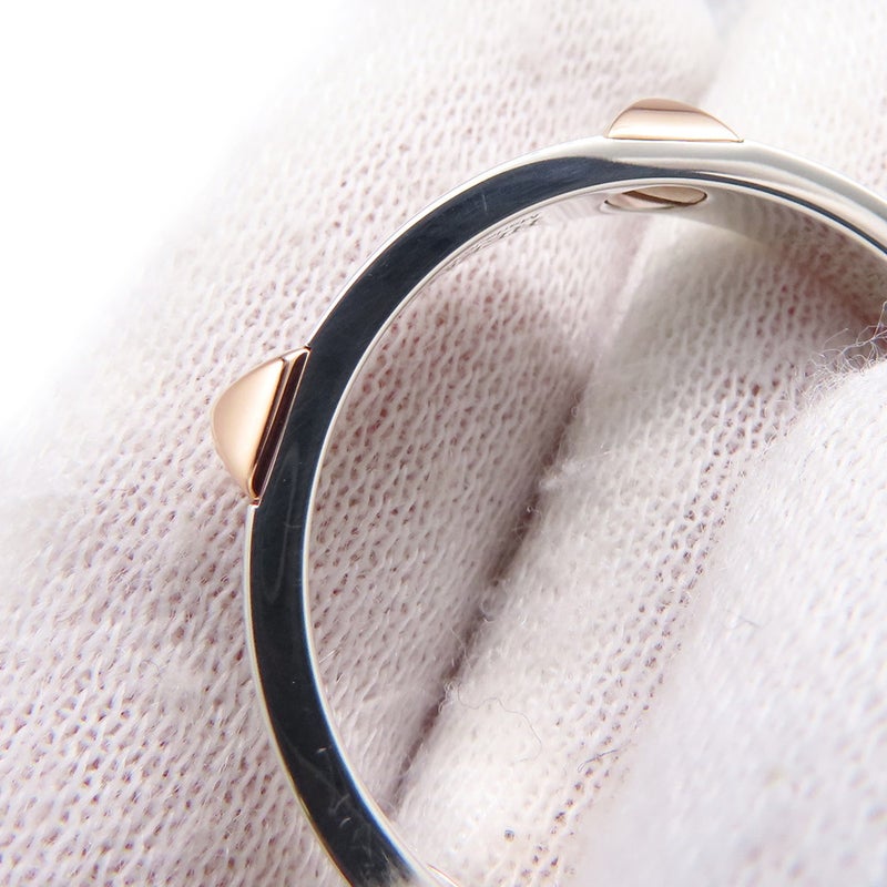 エルメス リング エルメス・クルー・ドゥ・H 5クルー SV925シルバー K18PGピンクゴールド サイズ61 HERMES 指輪 ジュエリー