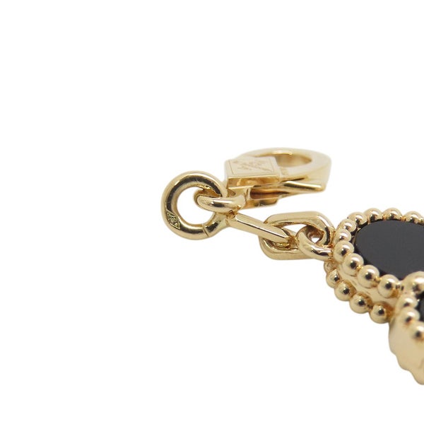 ヴァンクリーフ＆アーペル ブレスレット ヴィンテージ アルハンブラ ブレスレット 5モチーフ オニキス K18YG VCARA41300