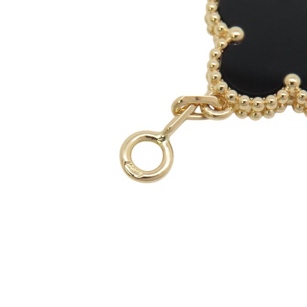 ヴァンクリーフ＆アーペル ブレスレット ヴィンテージ アルハンブラ ブレスレット 5モチーフ オニキス K18YG VCARA41300