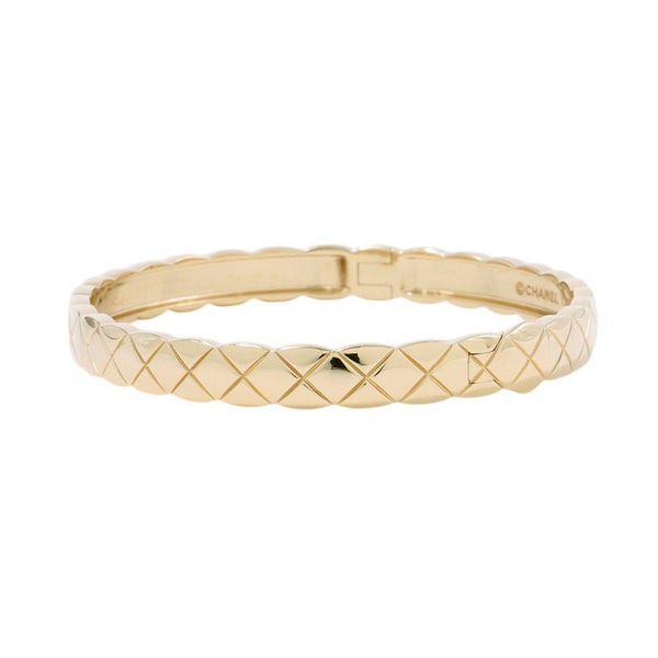 シャネル ブレスレット ココ クラッシュ コレクション K18YGイエローゴールド サイズL J13221 CHANEL バングル