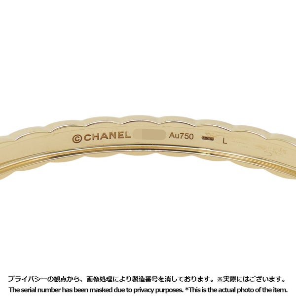 シャネル ブレスレット ココ クラッシュ コレクション K18YGイエローゴールド サイズL J13221 CHANEL バングル