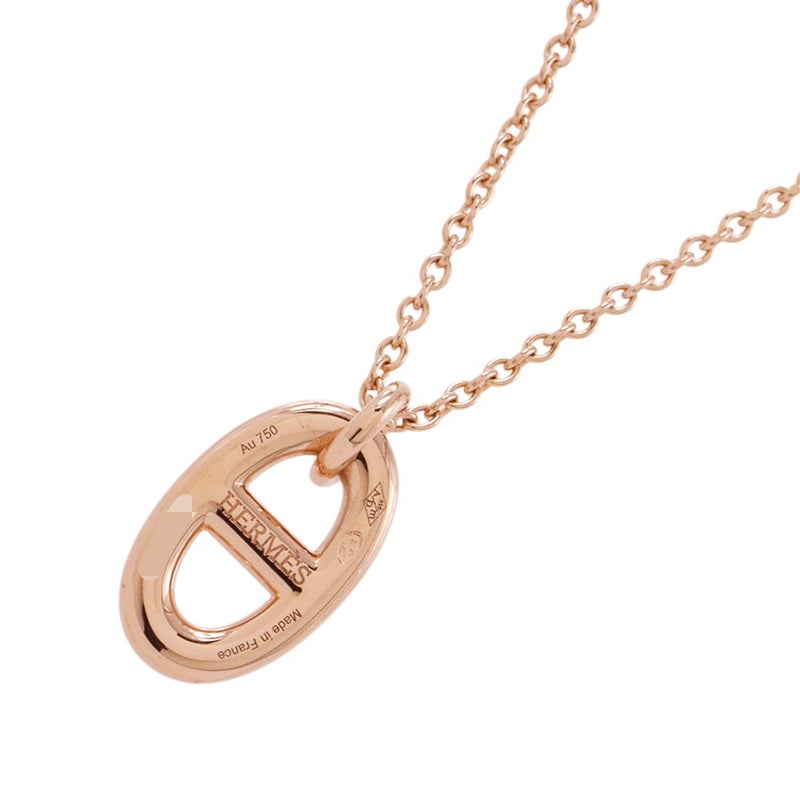 エルメス ネックレス シェーヌダンクル ファランドール K18PGピンクゴールド PM HERMES ジュエリー